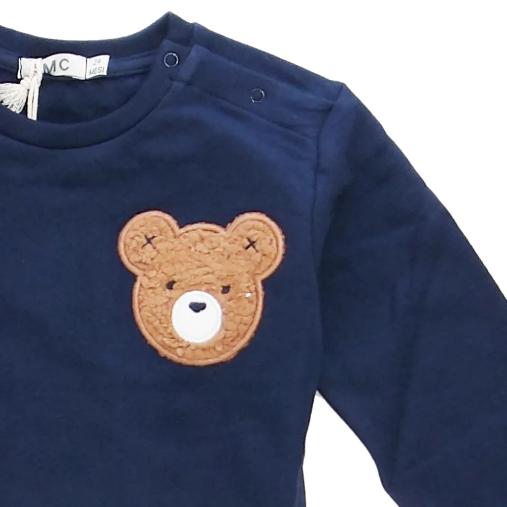 Βρεφική μπλούζα για αγόρι πλεκτό EMC BX2417188203 - 2