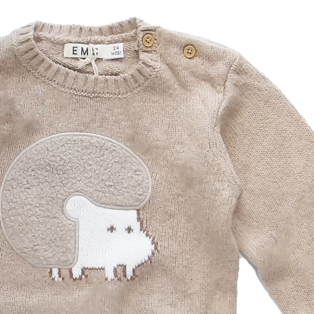 Βρεφική μπλούζα για αγόρι πλεκτό EMC CE2194906023 - 2