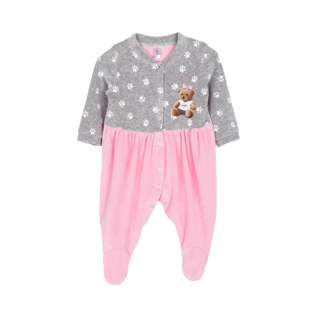 Βρεφικό φορμάκι για κορίτσι αρκουδάκι Dreams 2571202 - 1