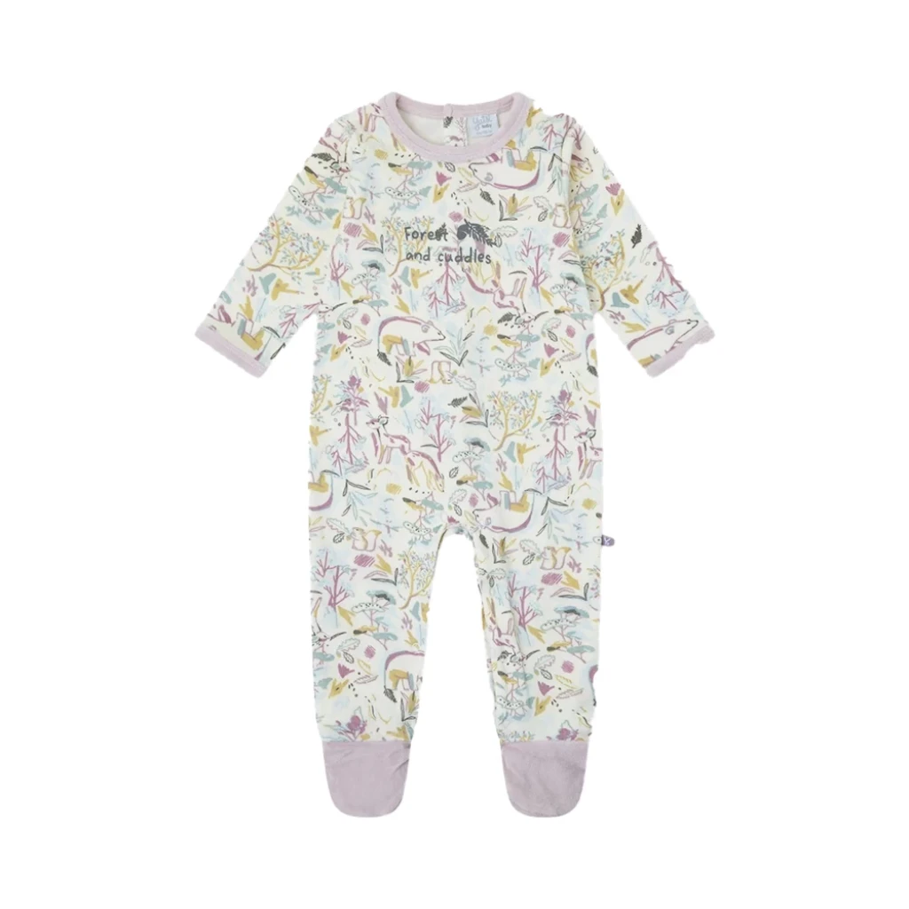 Βρεφικό φορμάκι για κορίτσι forest and cuddles Yatsi 25200421020 - 1