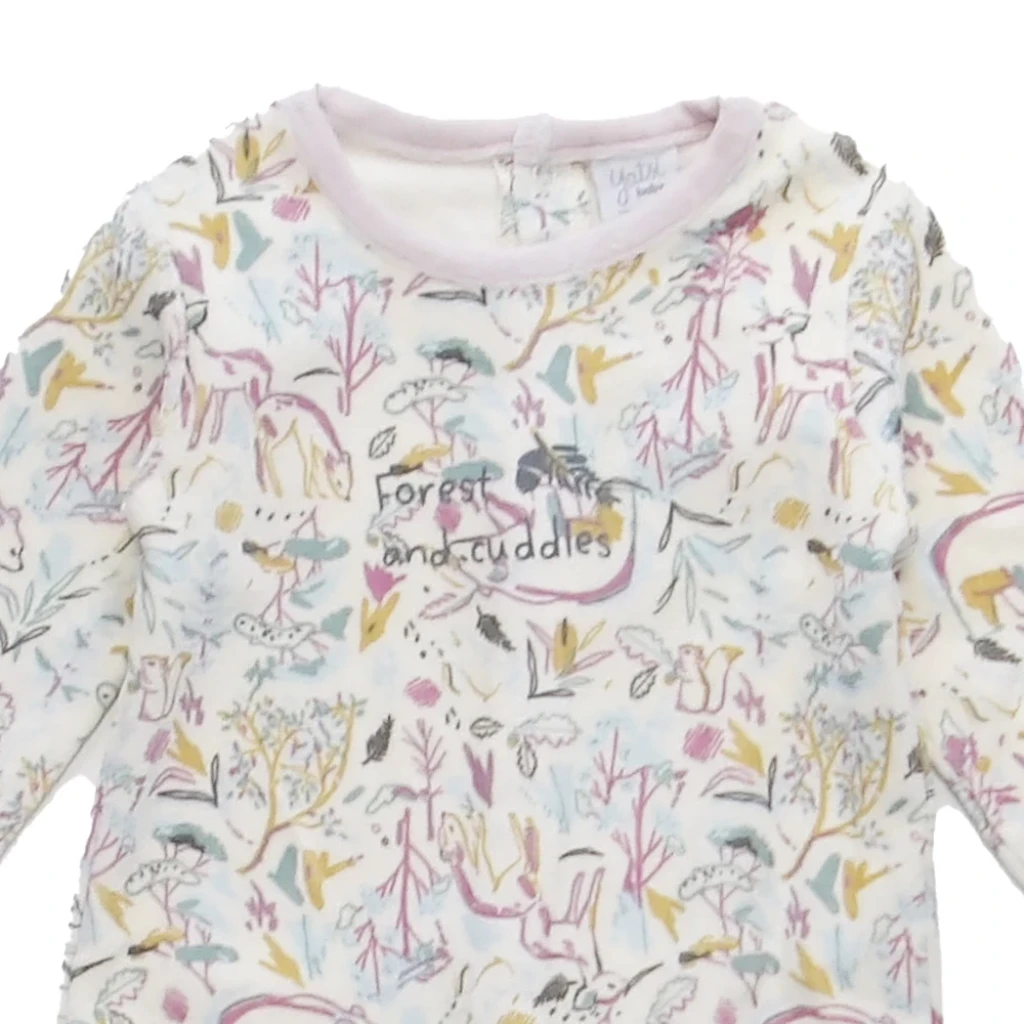 Βρεφικό φορμάκι για κορίτσι forest and cuddles Yatsi 25200421020 - 3