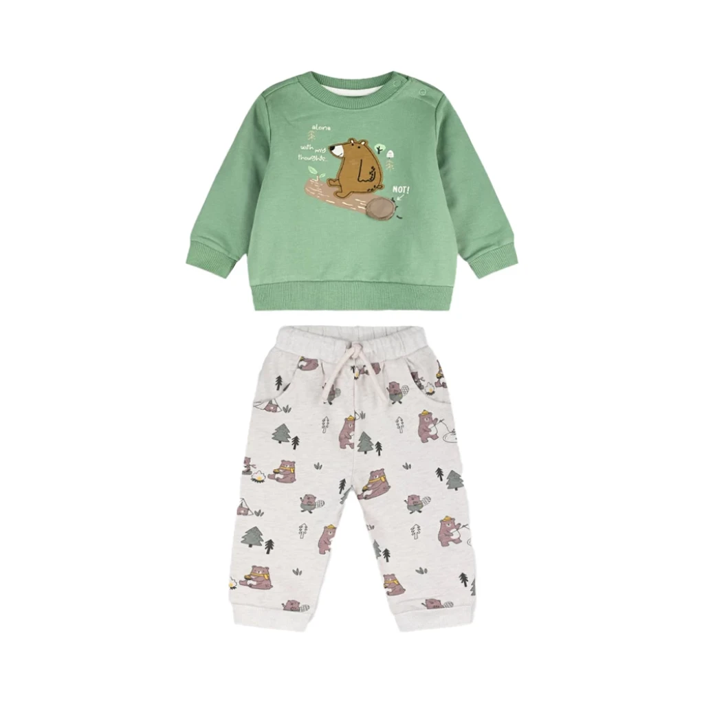 Βρεφικό σετ 2τμχ για αγόρι αρκουδάκι 3D Energino 11-125460-0 5210293521303 - 1