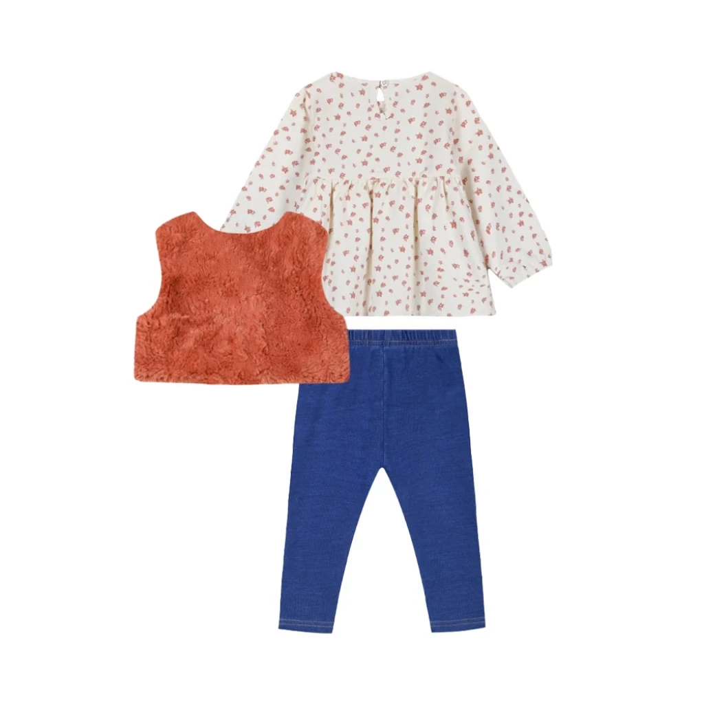 Βρεφικό σετ 3τμχ για κορίτσι Energino 14-123416-0 5210220204071 - 2