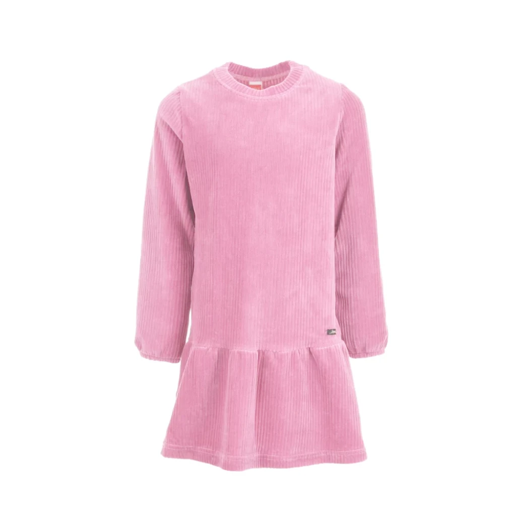 Εφηβικό φόρεμα για κορίτσι κοτλέ Joyce 2463604 - 1