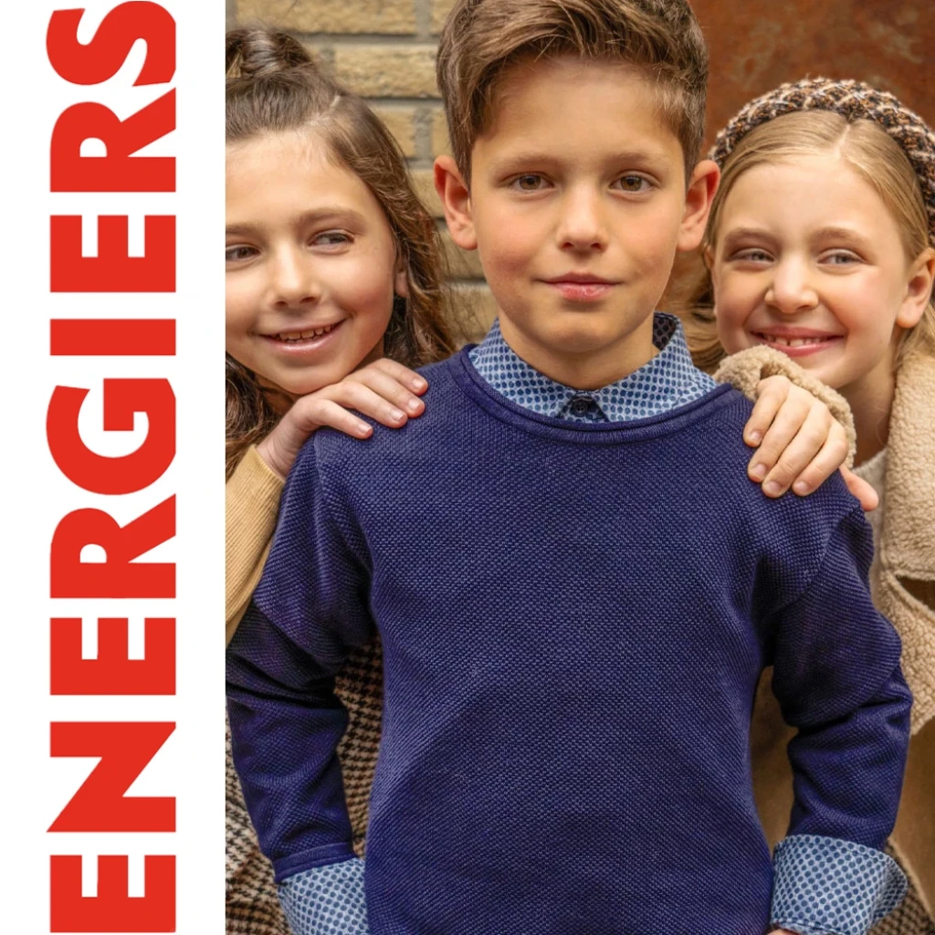 Εφηβικό πουλόβερ μακρυμάνικο για αγόρι πλεκτό Energiers 13-125002-5 5210293538691 - 1