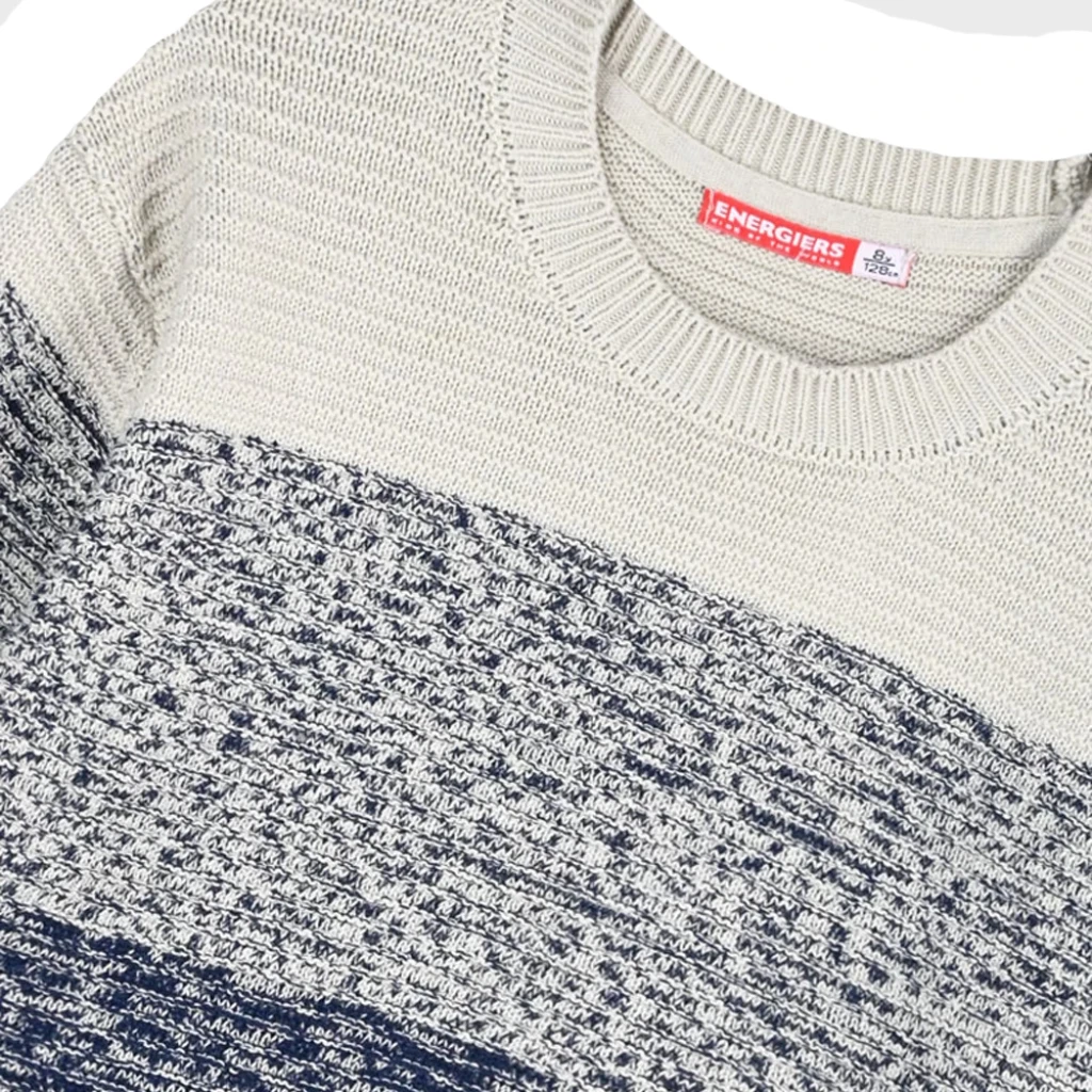 Εφηβικό πουλόβερ μακρυμάνικο για αγόρι πλεκτό Energiers 13-125005-6 5210293539179 - 3