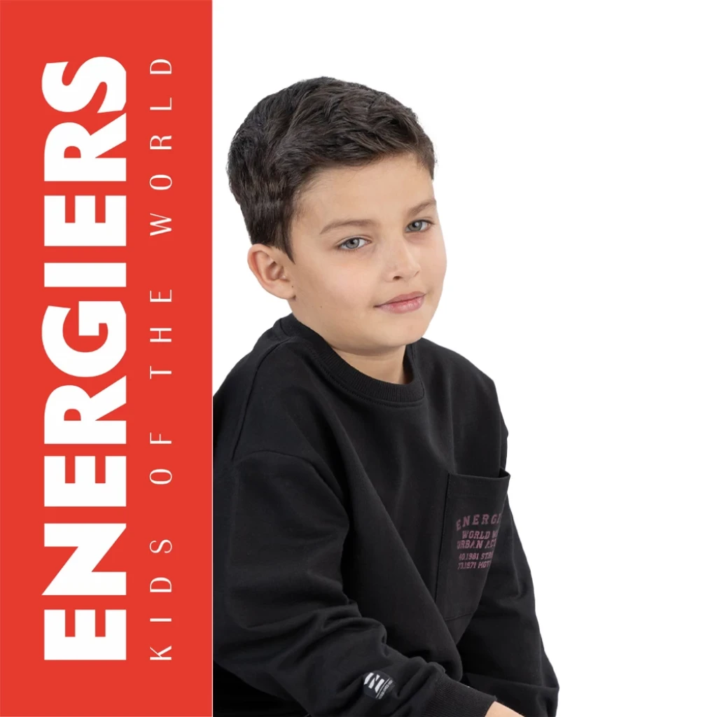Energiers αγορι μπλουζα φουτερ τσεπη μαυρο 13-126010-5 - 1