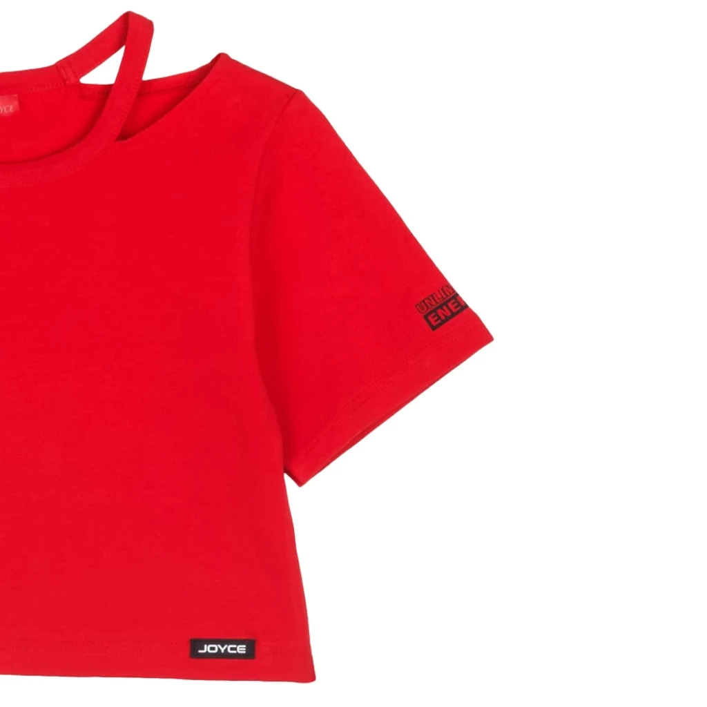 Εφηβική μπλούζα crop top για κορίτσι Joyce 2513508-1 - 2