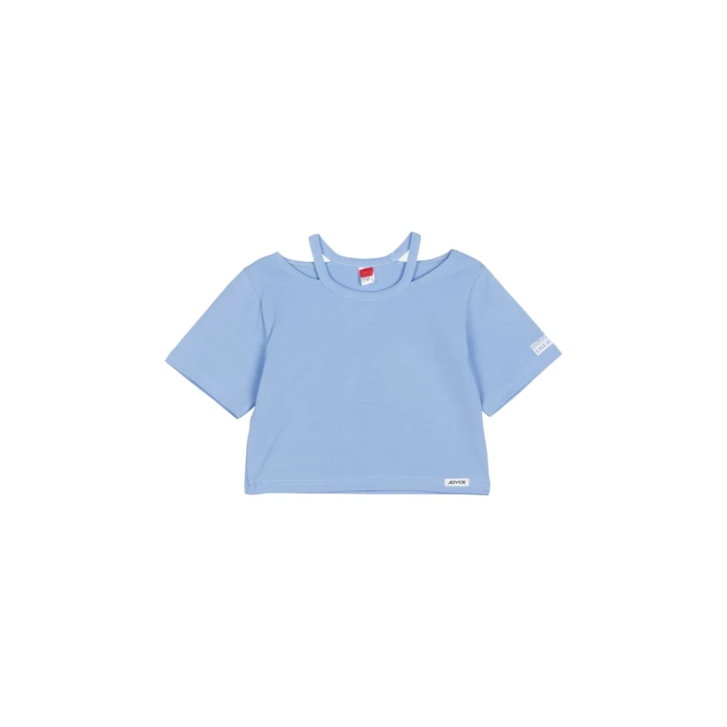 Εφηβική μπλούζα crop top για κορίτσι Joyce 2513508-2 - 1