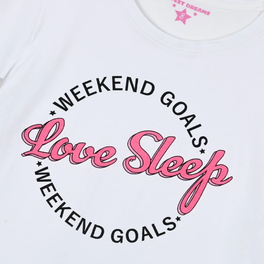 Εφηβικό σετ 2τμχ για κορίτσι πιτζάμες Sweet Dreams 36-225203-2 5210293263654 - 2