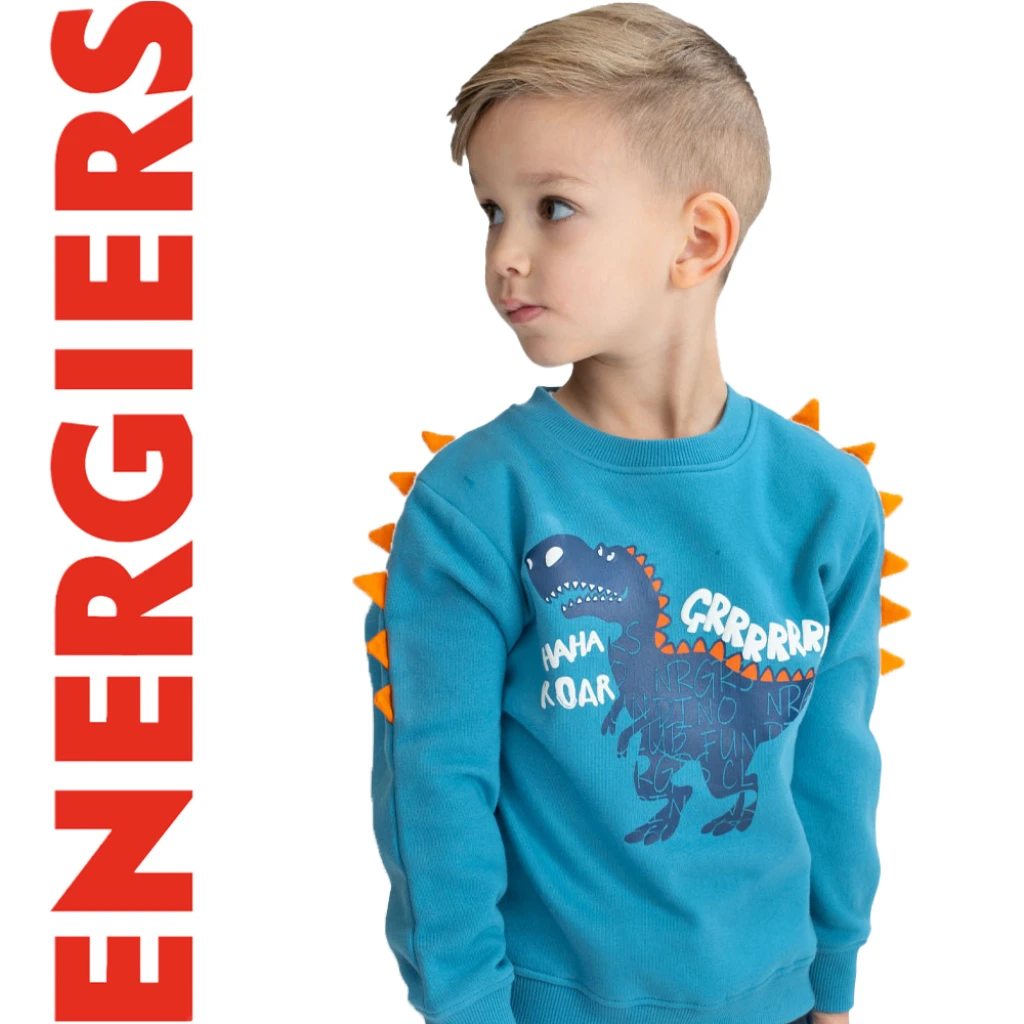 Παιδική μπλούζα για αγόρι 3D Grrrrrrr haha roar Energiers 12-125115-5 5210293503330 - 1