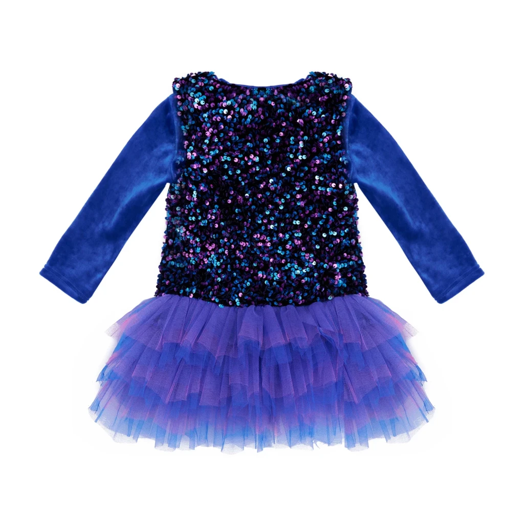 Παιδικό σετ 2τμχ για κορίτσι φόρεμα παγιέτα Chief 3205003 - 2