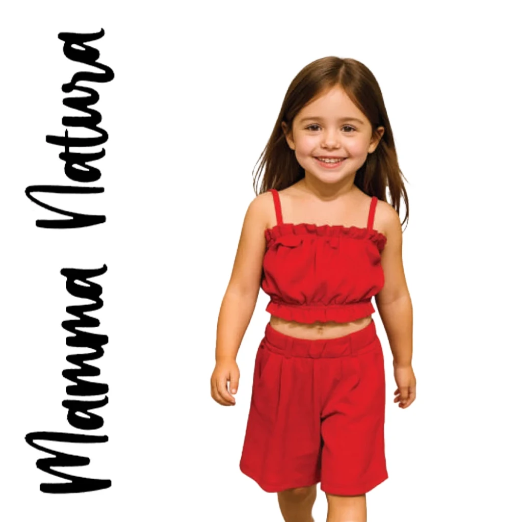 Παιδικό σετ 2τμχ για κορίτσι Mama Natura 709507 - 1