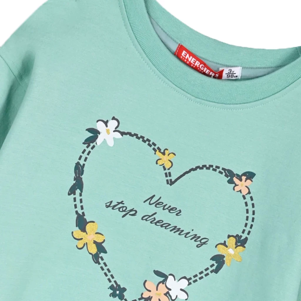 Παιδικό σετ 2τμχ για κορίτσι never stop dreaming Energiers 16-125385-0 5210293568445 - 3