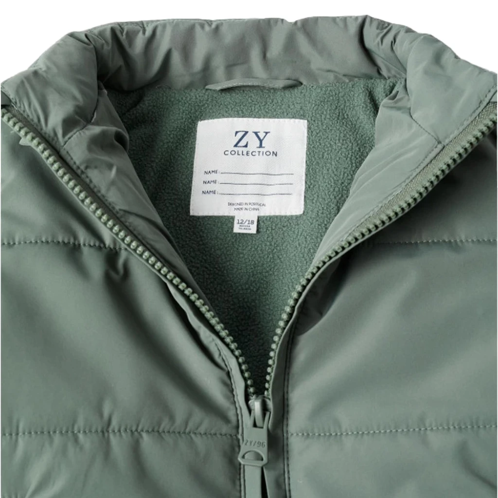 Zippy βρεφικό μπουφάν αγόρι καπιτονέ χακί ZBBAP0101_26011 - 4