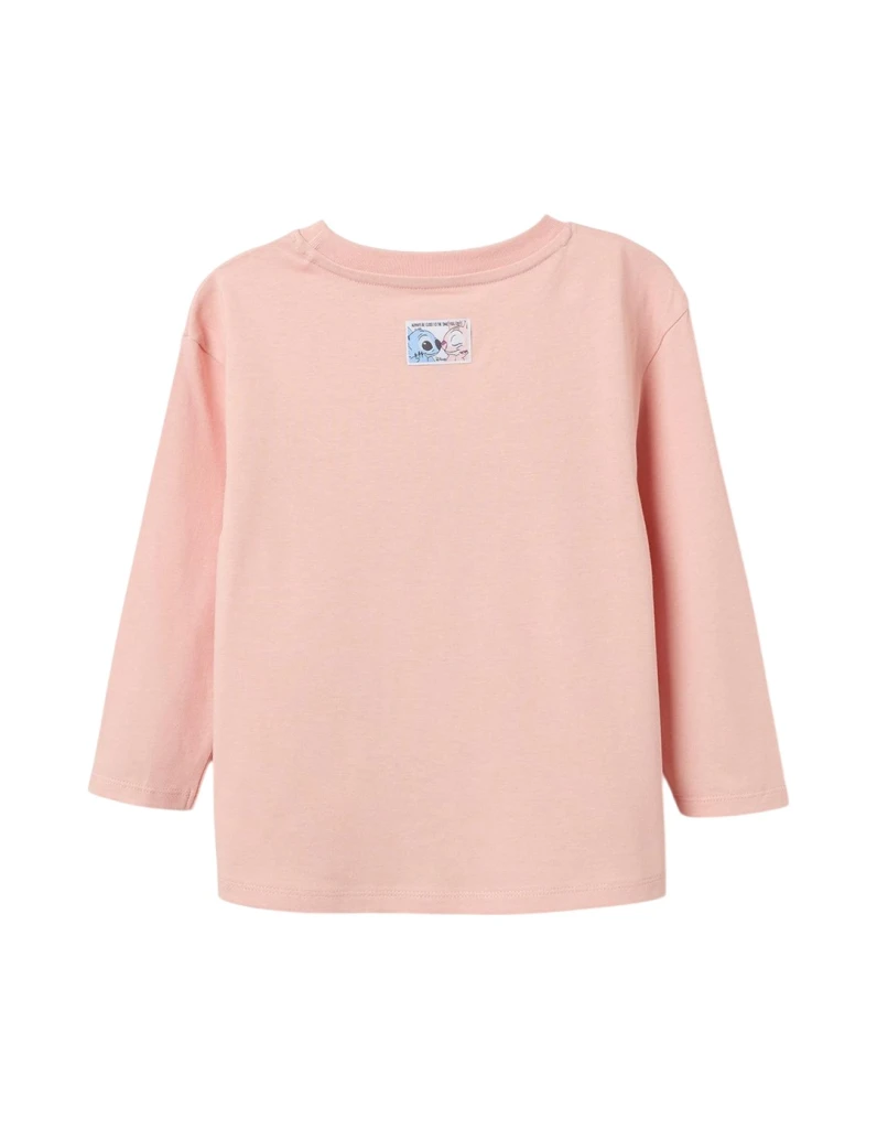 Disney παιδική μπλούζα Stitch Angel ροζ κορίτσι ZKGAP0303-26096 - 2