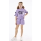 Εφηβικό σετ 2 τμχ για κορίτσι μπλούζα σορτσάκι wild girl Ebita 238023 - 2