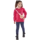 Παιδικό σετ 2τμχ για κορίτσι μπλούζα κολάν happy happy bunny Ebita 239217 - 3