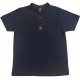 Εφηβικό σετ 2τμχ για αγόρι μπλούζα polo βερμούδα Joyce 2314163-B