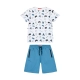Παιδικό σετ 2τμχ για αγόρι μπλούζα βερμούδα playstation Energiers 12-224147-0 5210220511940