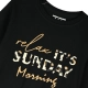 Energiers κορίτσι πιτζάμα σχέδιο sunday morning λεοπάρ μαύρο 36-126200-9 - 3