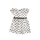 Παιδικό σετ 2τμχ για κορίτσι φόρεμα ζώνη πουά nanospito 2456558