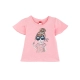 Παιδικό σετ 2τμχ για κορίτσι μπλουζάκι κολάν 2/4 Joyce 2411119