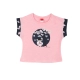Παιδικό σετ 2τμχ για κορίτσι μπλούζ κολάν cherry blossoms Joyce 2411124