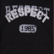 Joyce αγόρι σετ φόρμα κουκούλα στάμπα respect μαύρο γκρι 2664140 - 2
