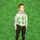 Mojang εφηβικό φούτερ βαμβακερό πράσινο Minecraft ZKBAP0202_26072-F - 1