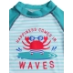 Παιδικό μαγιό 2τμχ για αγόρι προστασία UV happiness comes in waves Joyce Swimwear 2342805 - 2