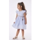 Παιδικό σετ 2τμχ για κορίτσι φόρεμα γαλάζιο Ebita 238223 - 5