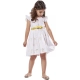 Παιδικό σετ 2τμχ για κορίτσι φόρεμα λευκό λουλούδια Ebita 238230 - 1