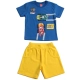 Παιδικό σετ 2τμχ για αγόρι μπλούζα βερμούδα no speed limit epic ride Joyce 2312135 - 1