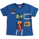 Παιδικό σετ 2τμχ για αγόρι μπλούζα βερμούδα no speed limit epic ride Joyce 2312135
