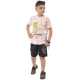 Παιδικό σετ 2τμχ για αγόρι μπλούζα βερμούδα super league Hashtag 238815