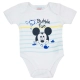 Βρεφικό σετ 2τμχ για αγόρι κορμάκια Mickey Mouse Disney Baby UE0316