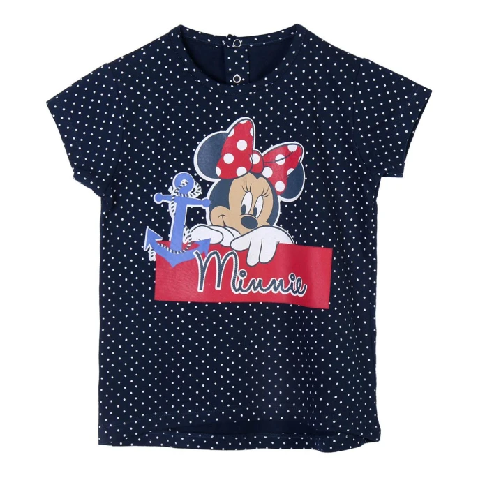 Βρεφικό σετ 2τμχ για κορίτσι μπλουζάκια Minnie Mouse Disney Baby 8445484043815 - 5