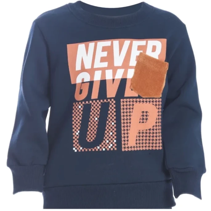 Παιδική μπλούζα για αγόρι never give up Joyce 2264802-B - 1