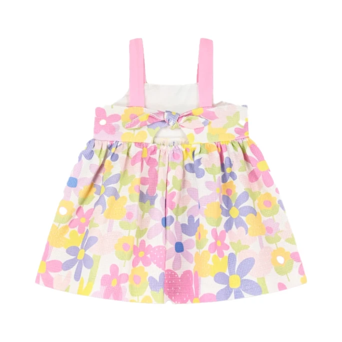 Βρεφικό φόρεμα πικέ για κορίτσι Energino 14-226416-7 5210293825098