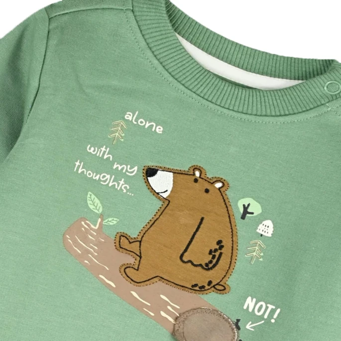 Βρεφικό σετ 2τμχ για αγόρι αρκουδάκι 3D Energino 11-125460-0 5210293521303