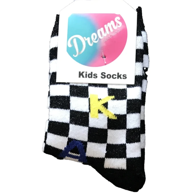 Παιδικές κάλτσες για αγόρι καρό Dreams 2396006-2