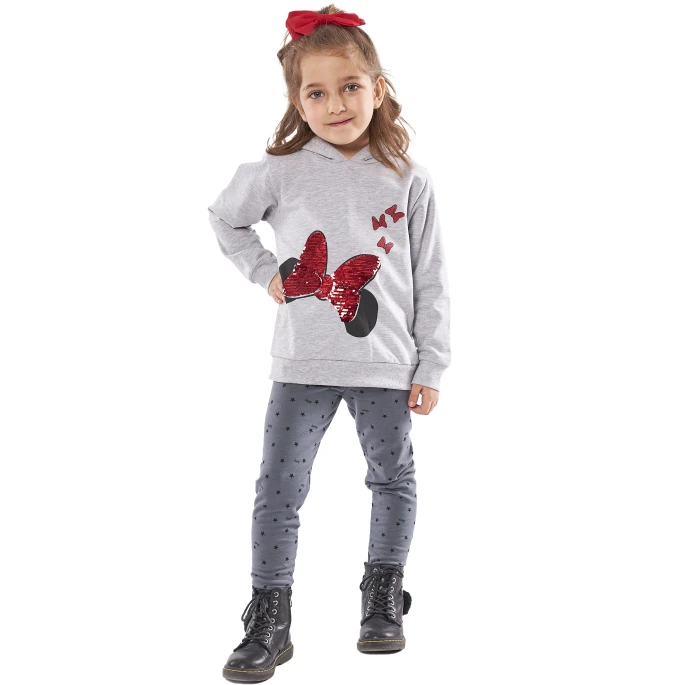 Παιδικό σετ 2τμχ για κορίτσι μπλούζα κολάν Minnie Mouse Ebita 227238