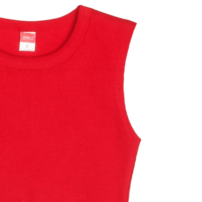 Εφηβική μπλούζα crop top για κορίτσι Joyce 2513512