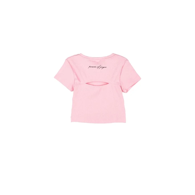 Εφηβική μπλούζα crop top για κορίτσι Joyce 2513516-1