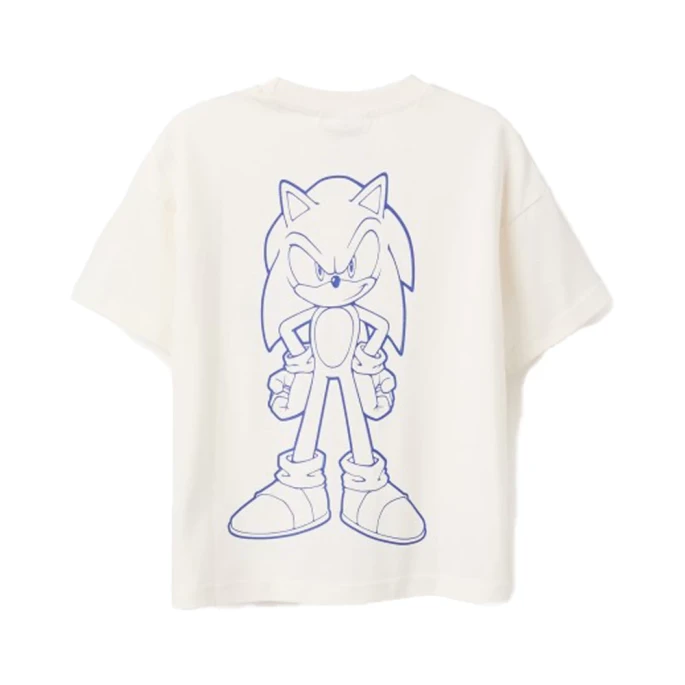 Εφηβική μπλούζα κοντομάνικη για αγόρι Sonic Sega 5606812733034-2