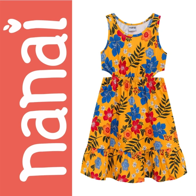 Εφηβικό φόρεμα για κορίτσι nanai 7900196622761