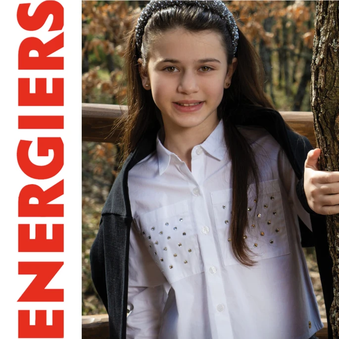 Εφηβικό πουκάμισο για κορίτσι boutique Energiers 46-125271-4 5210293588559