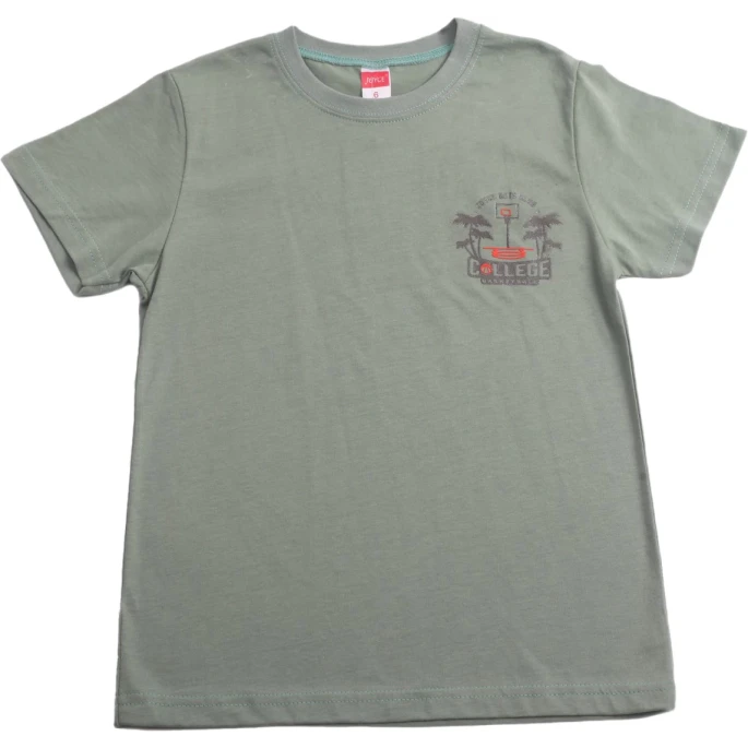 Εφηβικό σετ 2τμχ για αγόρι μπλούζα βερμούδα college basketball Joyce 2314127-MIN - 2