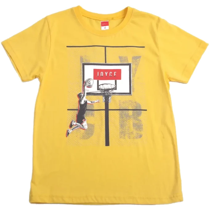 Εφηβικό σετ 2τμχ για αγόρι μπλούζα βερμούδα JYCB basket Joyce 13938 - 2